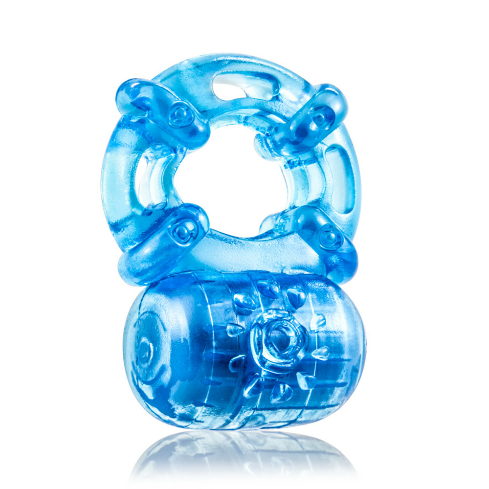 Stay Hard Reusable 5 Function Cockring Blue 2 Stay Hard Reusable 5 Function Cockring Blue - Image 2