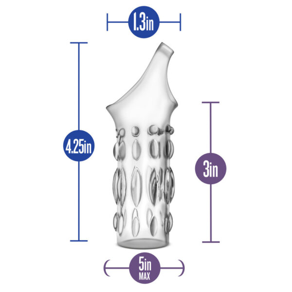 Performance Studded Sleeve Ring Clear - Image 3