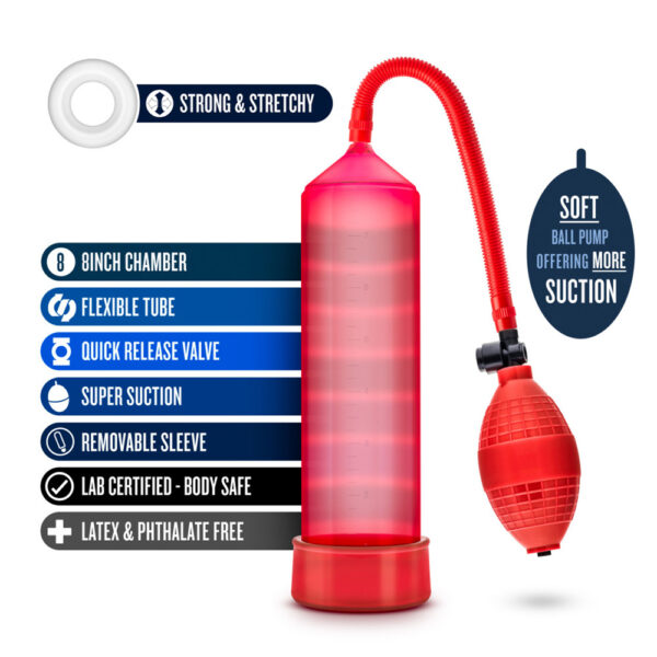 Performance Vx101 Male Enhancement Pump Red - Image 2