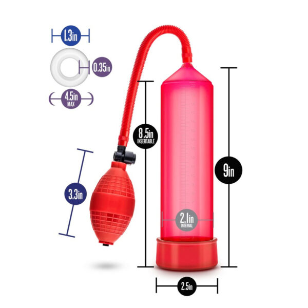 Performance Vx101 Male Enhancement Pump Red - Image 3