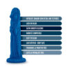 The Realm Draken Lock On Dildo Blue - Image 2