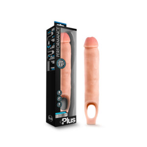 Performance Plus 11.5" Silicone Cock Sheath Penis Extender Vanilla