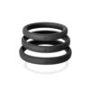 Xact-Fit Silicone Rings #20, #21, #22 X-Large Black - Image 2