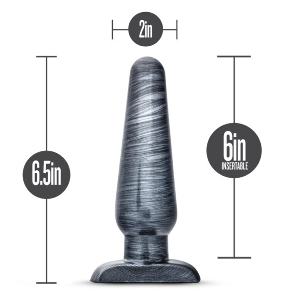 Jet Large Plug Carbon Metallic Black - Image 3