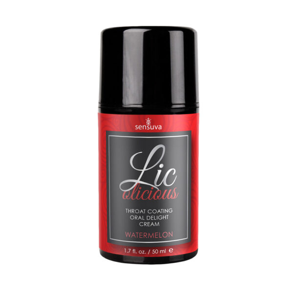 Lic-O-Licious Watermelon Oral Delight Cream 1.7 oz. Bottle