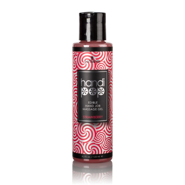 Handipop Strawberry Hand Job Massage Gel 4.2 oz.
