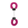 Ouch! Beginner's Handcuffs Furry Pink - Image 2