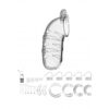 Mancage Model 05 Chastity 5.5'' Cock Cage Clear - Image 3