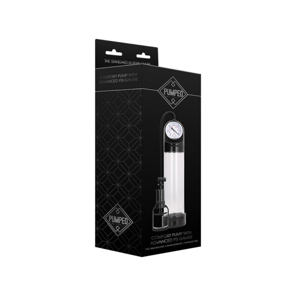 Comfort Pump With Advanced Psi Gauge Transparent