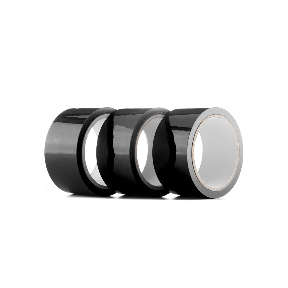 Ouch! Bondage Tape 3-Pack Black 2 Ouch! Bondage Tape 3-Pack Black - Image 2