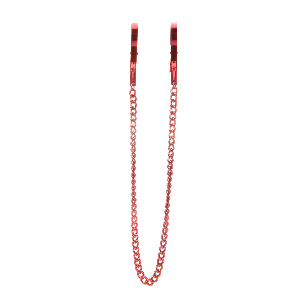 Ouch! Pincers Nipple Clamps Red 2 Ouch! Pincers Nipple Clamps Red - Image 2