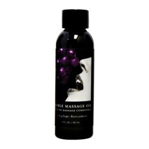 Edible Massage Oil Grape 2 oz.