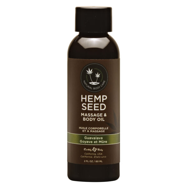 Massage Oil Guavalva 2 oz.