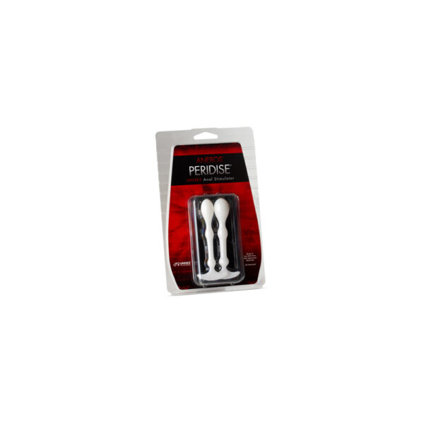 Peridise Butt Plugs Set of 2 - Wht