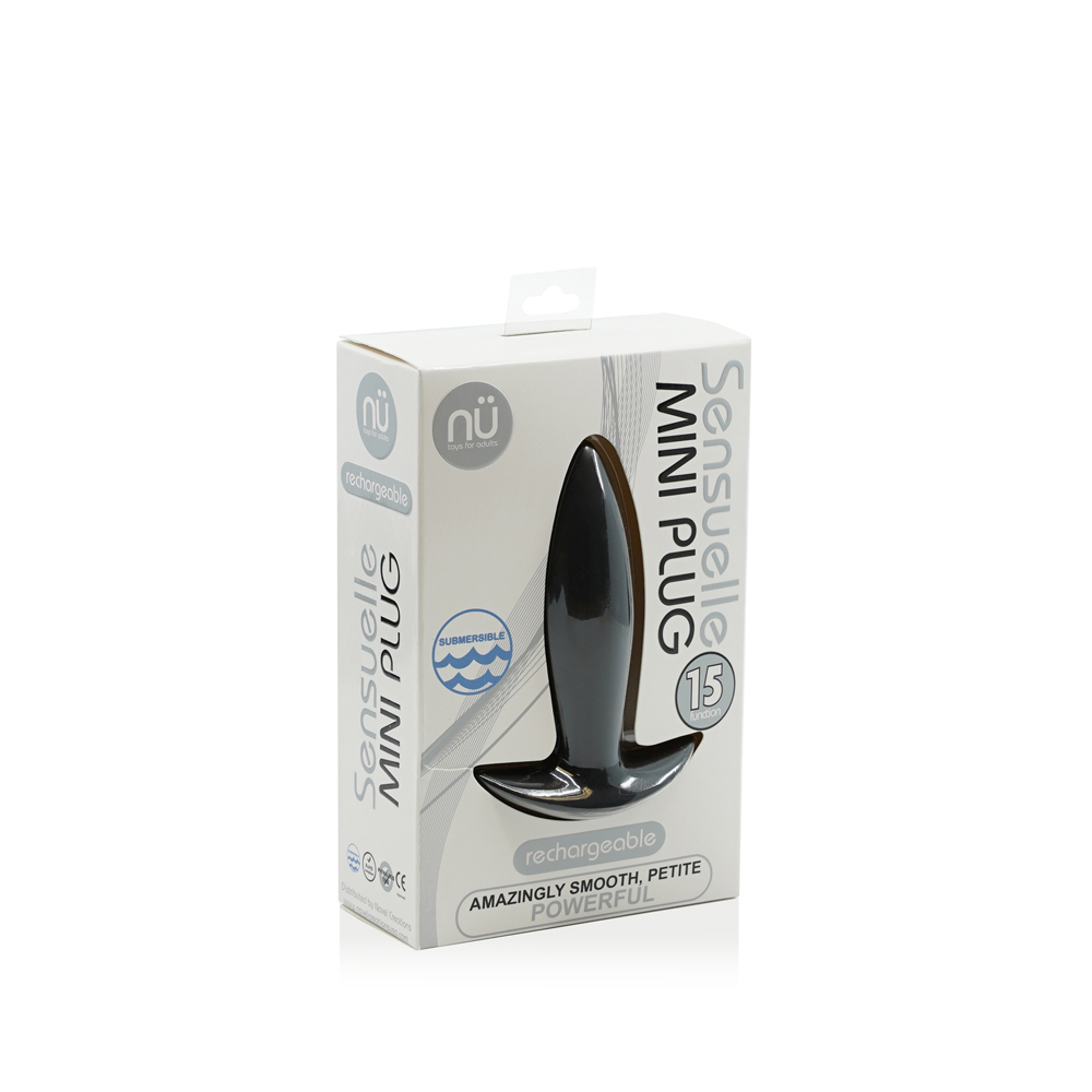 Nu Sensuelle Mini Plug Black 1 Nu Sensuelle Mini Plug Black
