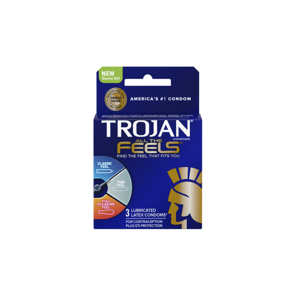 Trojan All The Feels 3Ct 1 Trojan All The Feels 3Ct