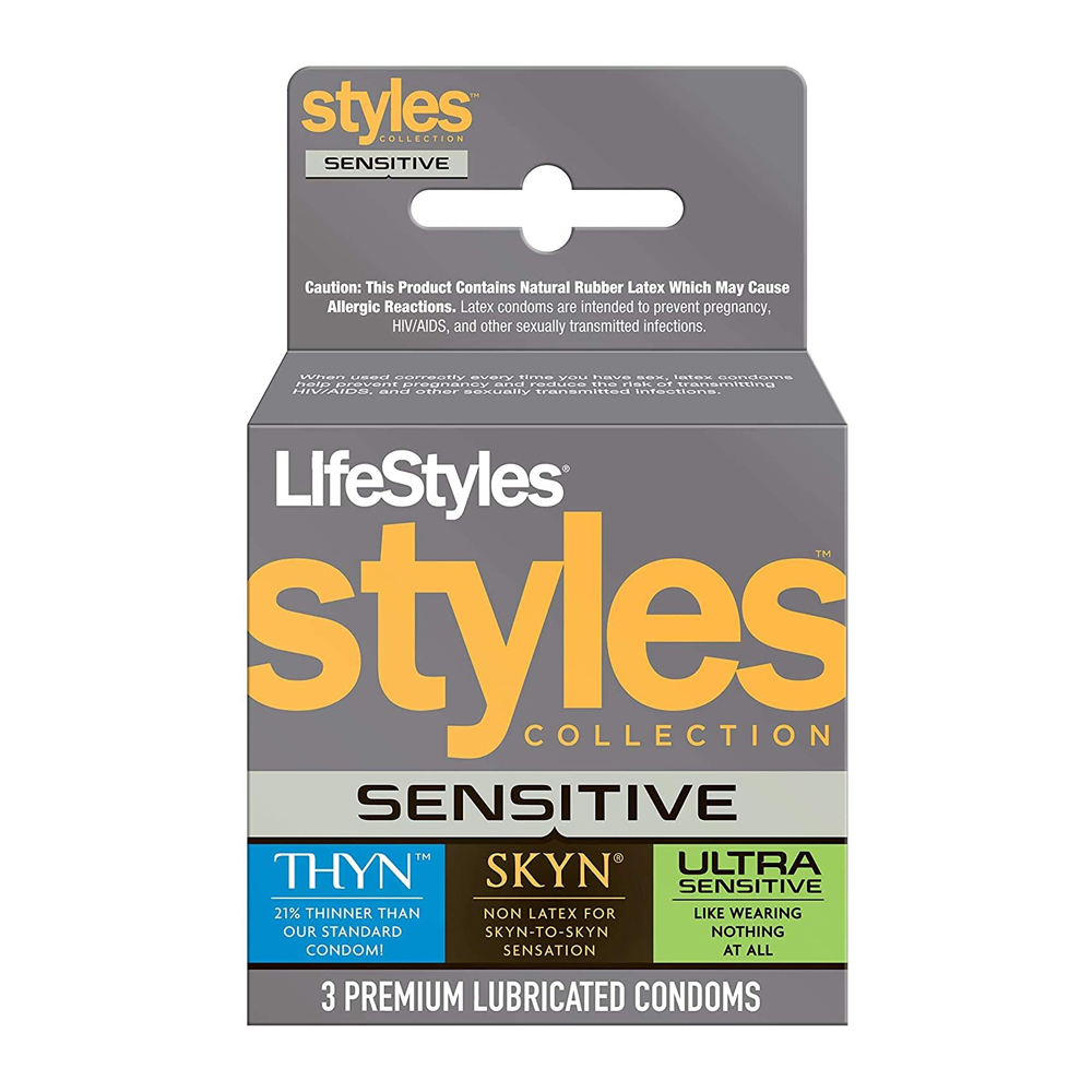 Lifestyles Styles Sensitive 3 Pack 1 Lifestyles Styles Sensitive 3 Pack