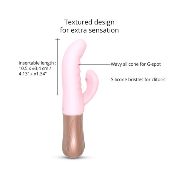 Love To Love Sassy Bunny Baby Pink - Image 3