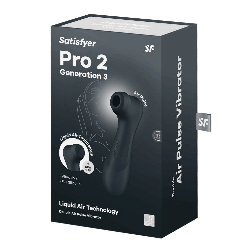 Satisfyer Pro 2 Generation 3 Non-App Dark Grey 1 Satisfyer Pro 2 Generation 3 Non-App Dark Grey