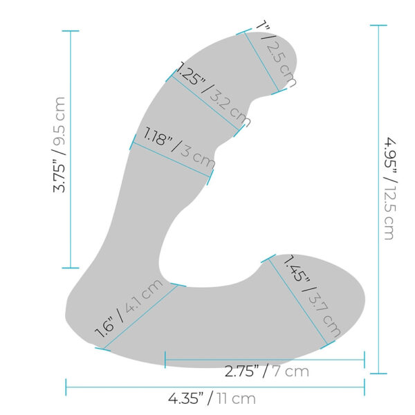 Prober Dual Vibrating Remote Controlled Prostate Stimulator - Image 3