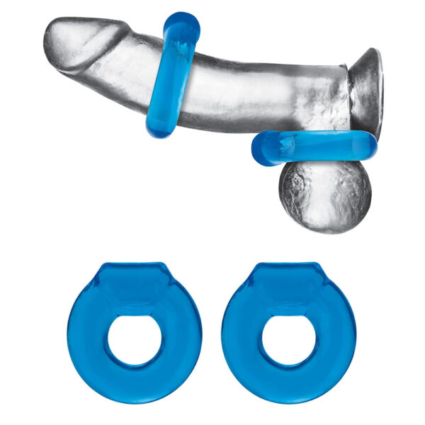 2-Pack Ultra-Strech Stamina Endurance Ring - Image 2
