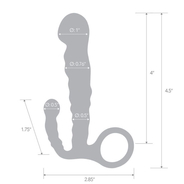 4.5" Beginners Prostate Massager - Image 3