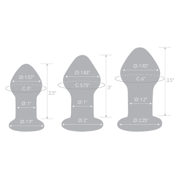 Glas Pleasure Droplets Anal Training Kit - Image 3