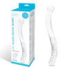 Glas 11" Glass Pelvic Wand Double Ended
