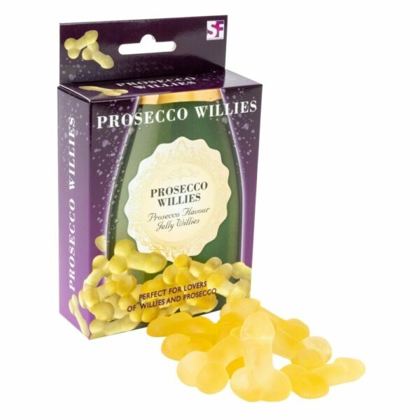 Prosecco Willies Penis Shape Gummies Champagne Flavor