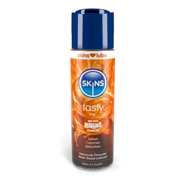 Skins Salted Caramel Water-based Lubricant 4.4 oz.