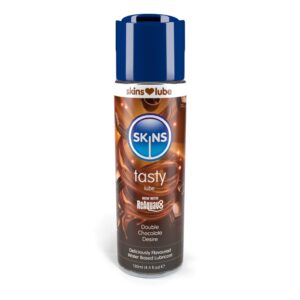 Skins Double Chocolate Water-based Lubricant 4.4 oz.