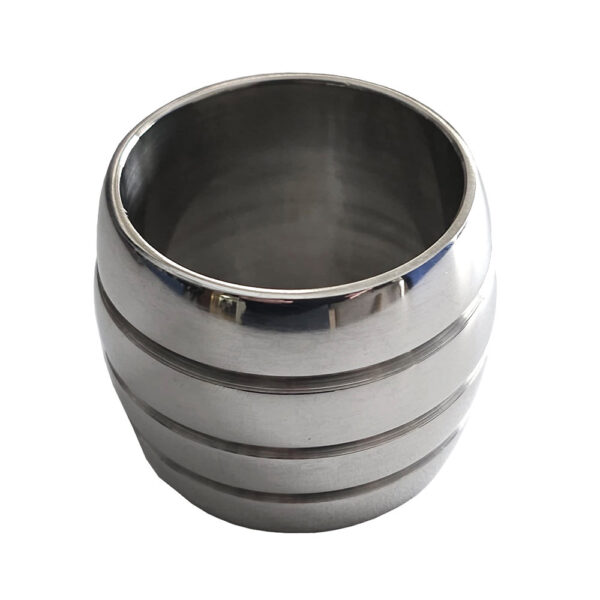 Stainless Steel Round Cock Ring 45 mm By 45 mm - Image 2