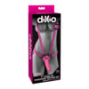 Dillio 7" Strap-On Suspender Harness Set Pink/Black