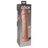 King Cock Elite 11" Dual Density Silicone Cock Light - Image 3