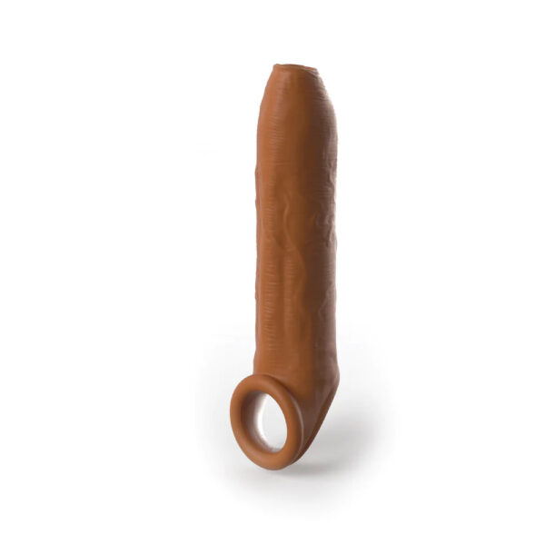 Fantasy X-Tensions Elite Uncut 7'' Extension Sleeve W/Strap Tan - Image 2