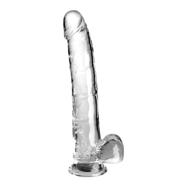 King Cock Clear 11" With Balls Clear - Image 2