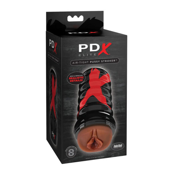 Pdx Elite Air-Tight Pussy Stroker Brown