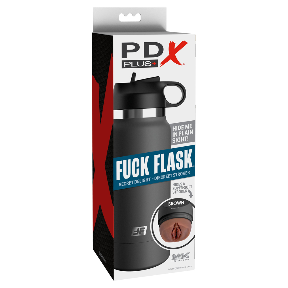 Pdx Plus Fuck Flask Secret Delight Discreet Stroker Grey Bottle Brown 1 Pdx Plus Fuck Flask Secret Delight Discreet Stroker Grey Bottle Brown