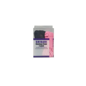 Plesur Shibari Rope Set Black & Pink