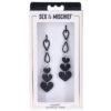 S&M Heart Nipple Ties