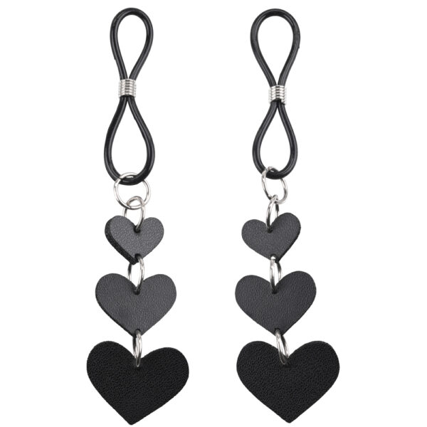 S&M Heart Nipple Ties - Image 2