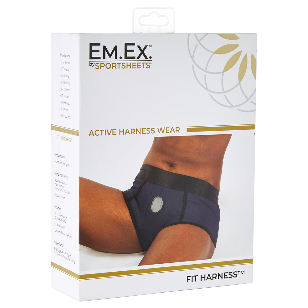 Em.Ex. Fit Harness Gray Large 1 Em.Ex. Fit Harness Gray Large