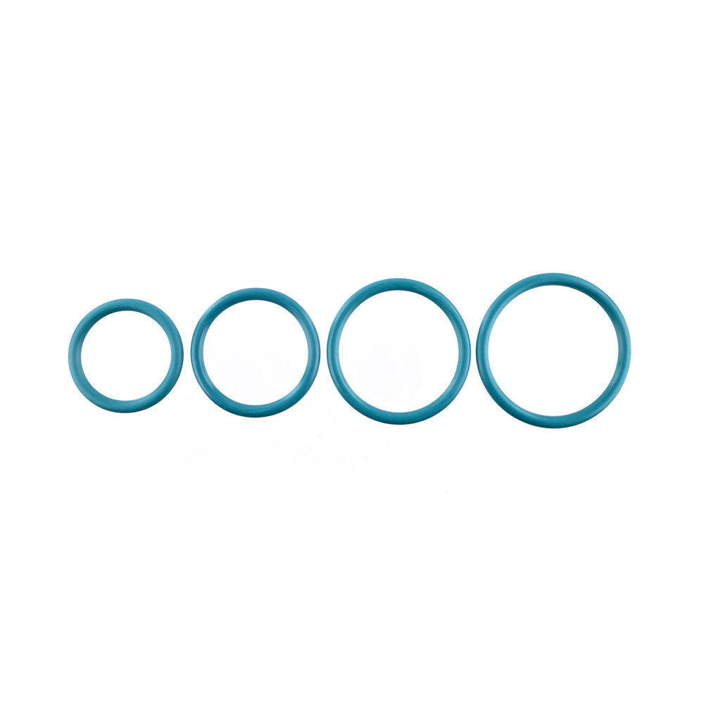 Turquoise O Ring 4 Pack 2 Turquoise O Ring 4 Pack - Image 2