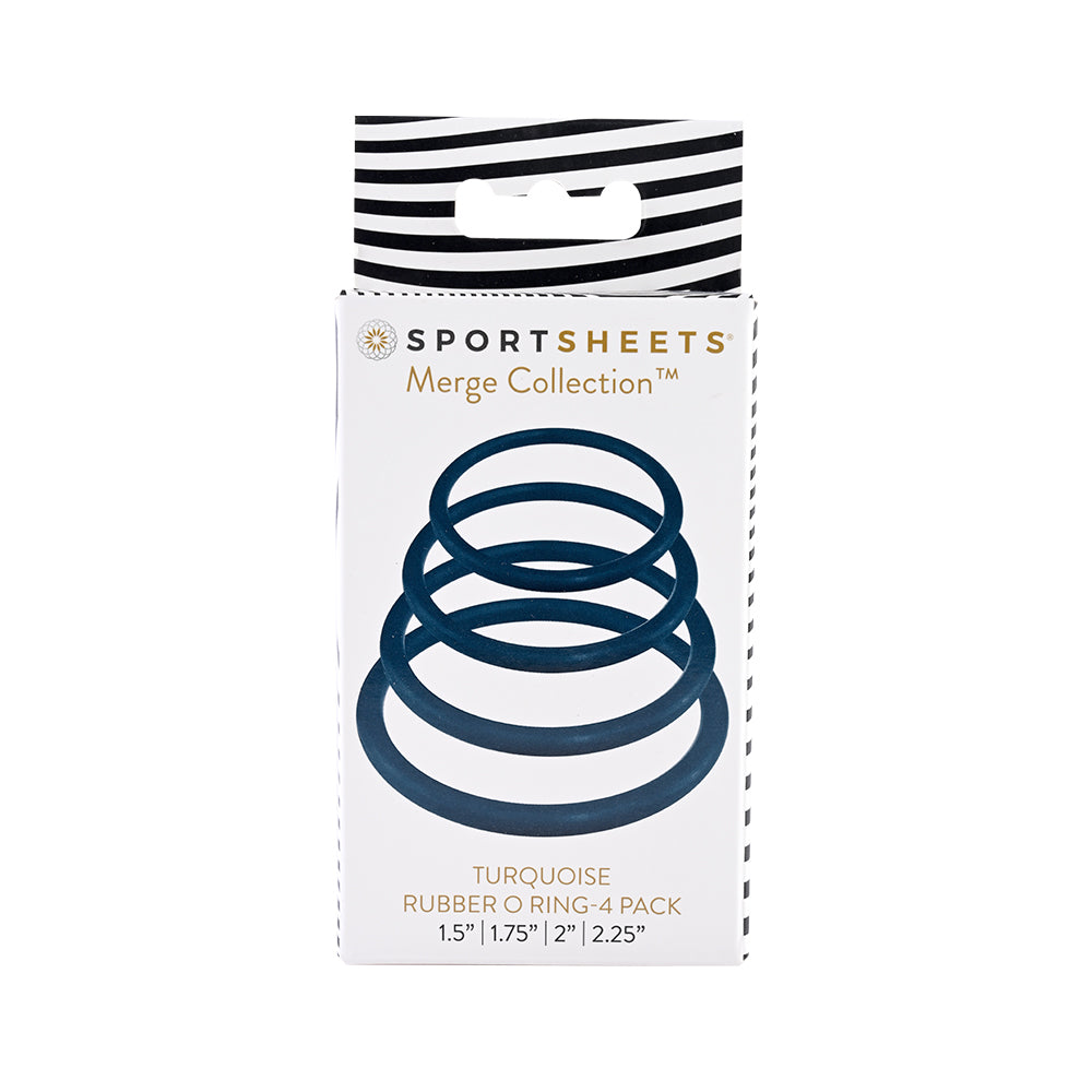 Turquoise O Ring 4 Pack 1 Turquoise O Ring 4 Pack