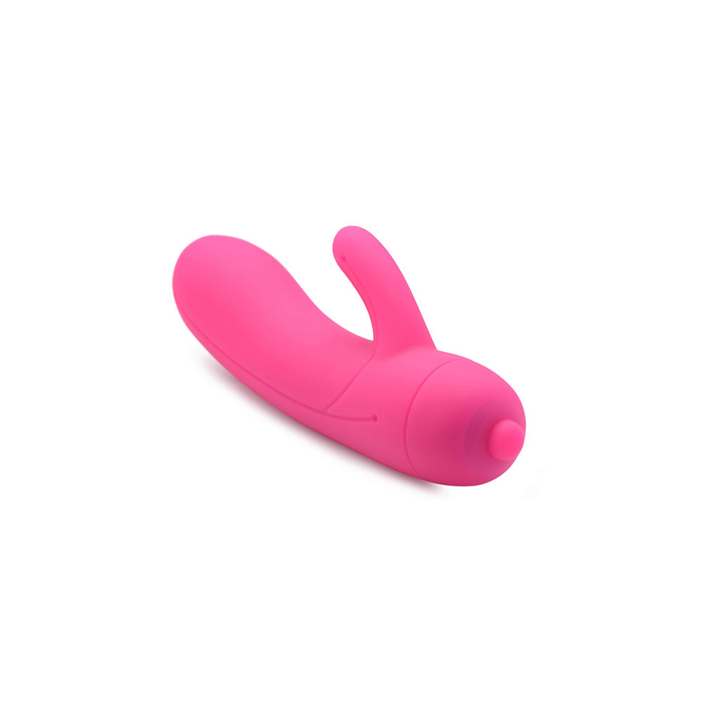 Lil Smoothie 7X Silicone Rechargeable Mini Rabbit G Spot Vibe Magenta 2 Lil Smoothie 7X Silicone Rechargeable Mini Rabbit G Spot Vibe Magenta - Image 2