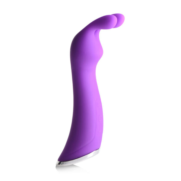 Zippy 28X Silicone Rabbit Clit Stim Vibrator Violet - Image 2