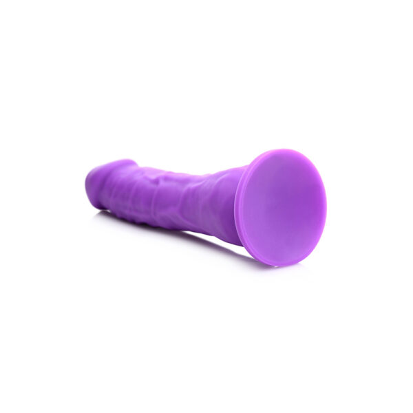 Lollicock 7" Silicone Dildo Without Balls Grape - Image 3