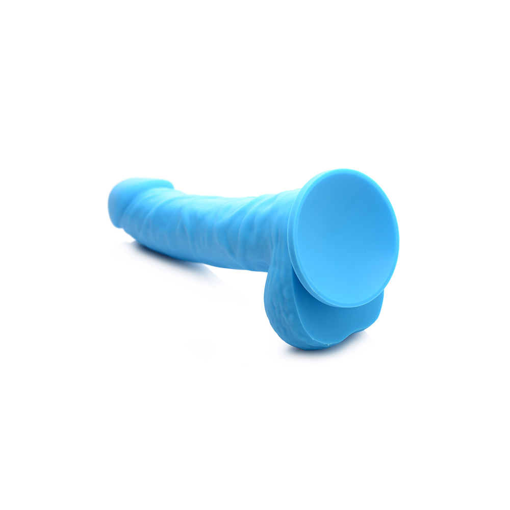 Lollicock 7" Silicone Dildo With Balls Berry 3 Lollicock 7" Silicone Dildo With Balls Berry - Image 3