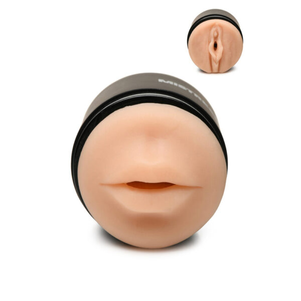Mistress Double Shot Mini Masturbator Mouth & Pussy Light - Image 2