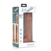 Jock 10" Dual Density Silicone Dildo With Balls Light